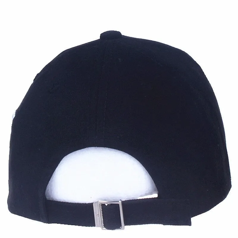 100% Cotton Letter Embroidery Casual Snapback Unisex Baseball Cap