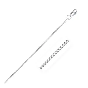 14k White Gold Franco Chain 0.9mm-rx98307-16