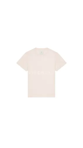 4G Slim Fit T-shirt In Cotton - Nude Pink