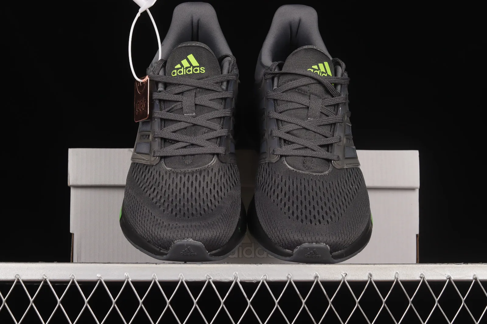 Adidas EQ21 RUN Grey Six Core Black Green H00515