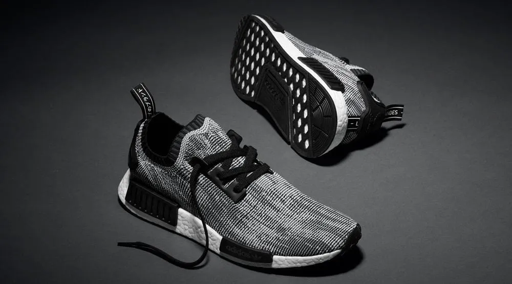 Adidas NMD Primeknit Black White