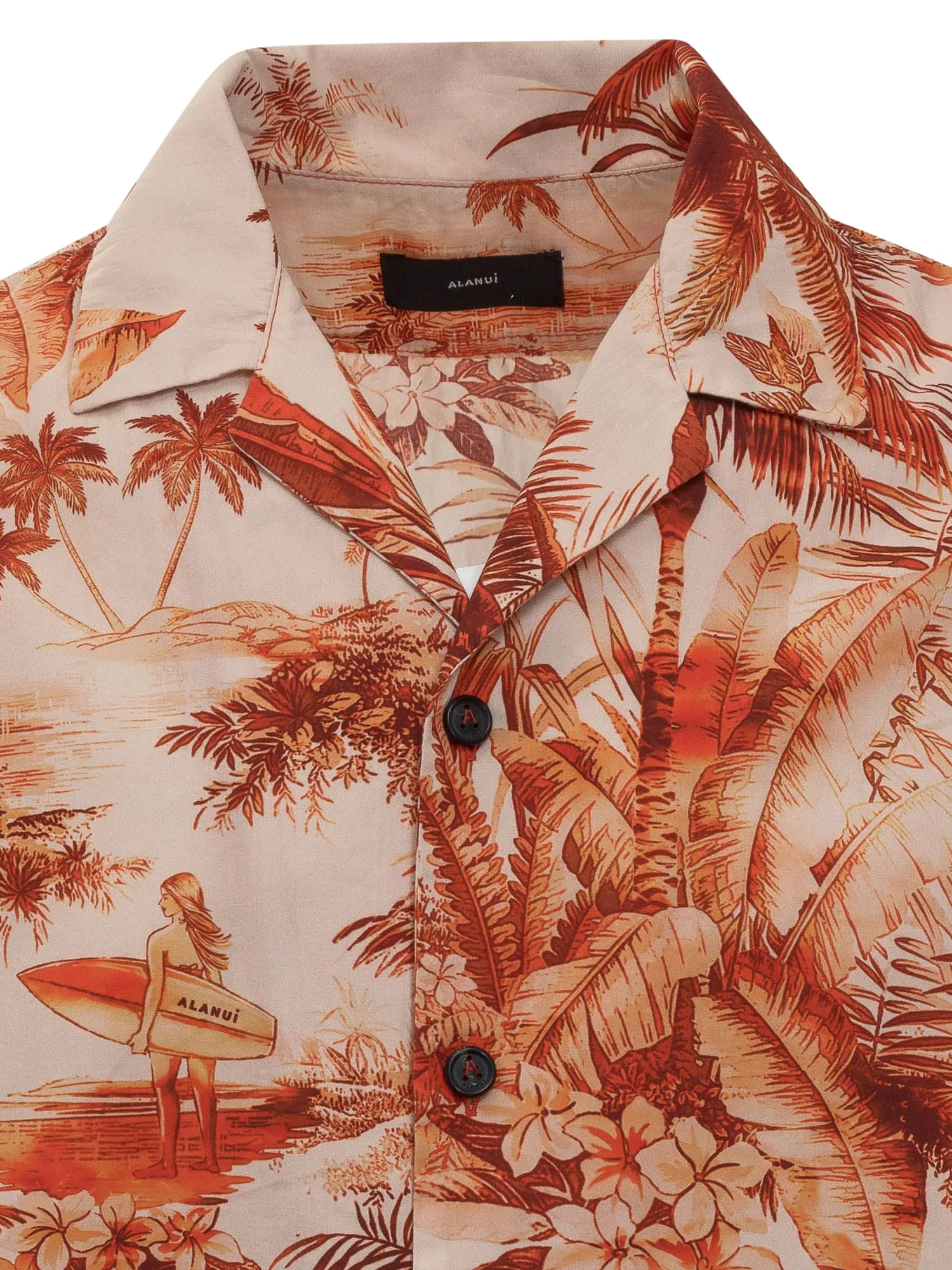 Alanui Hookipa Toile Jouy Buttoned Shirt