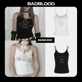 BADBLOOD  |Casual Style Street Style Tanks & Camisoles