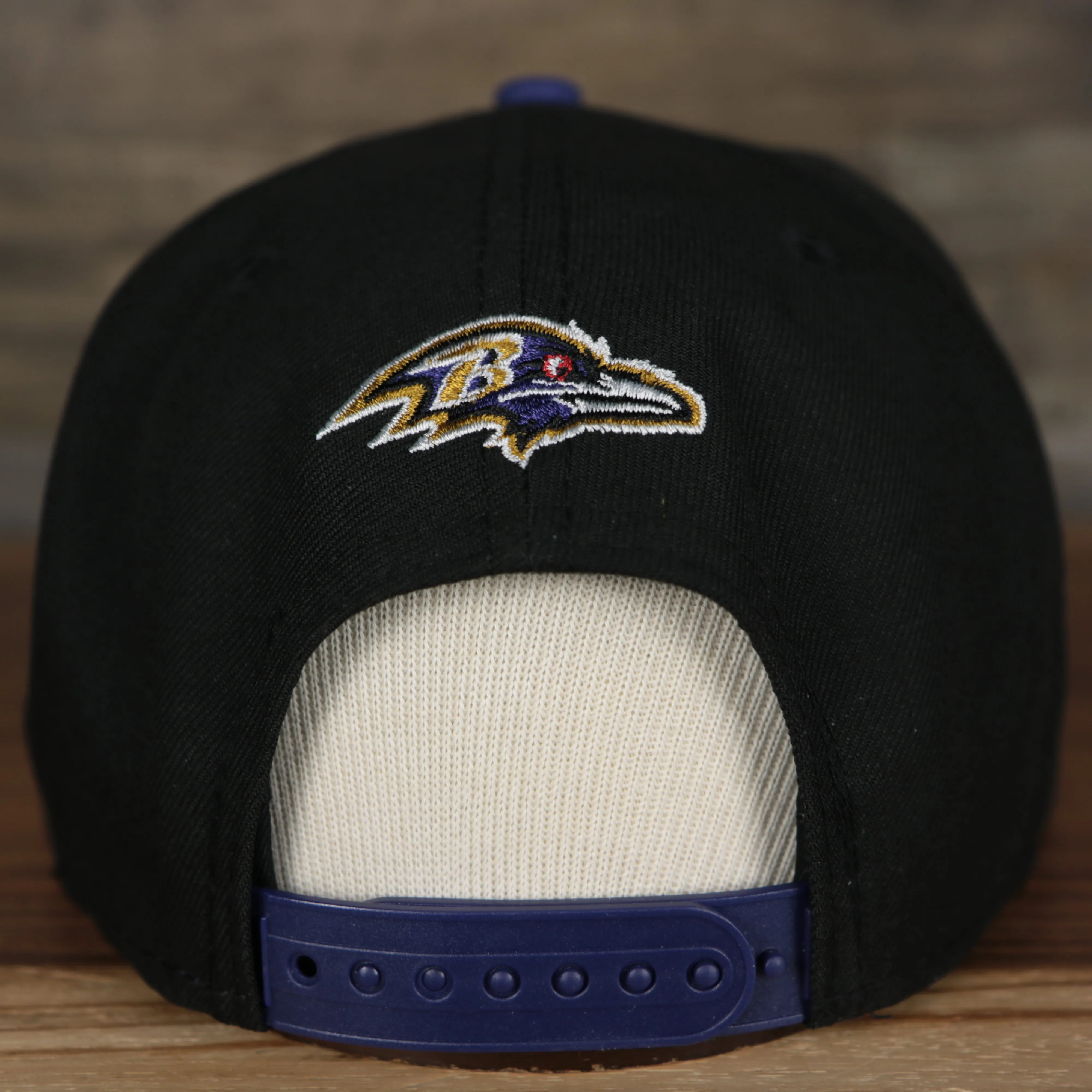 Baltimore Ravens 2022 NFL Draft 9Fifty Grey Bottom On-Field Snapback | Black