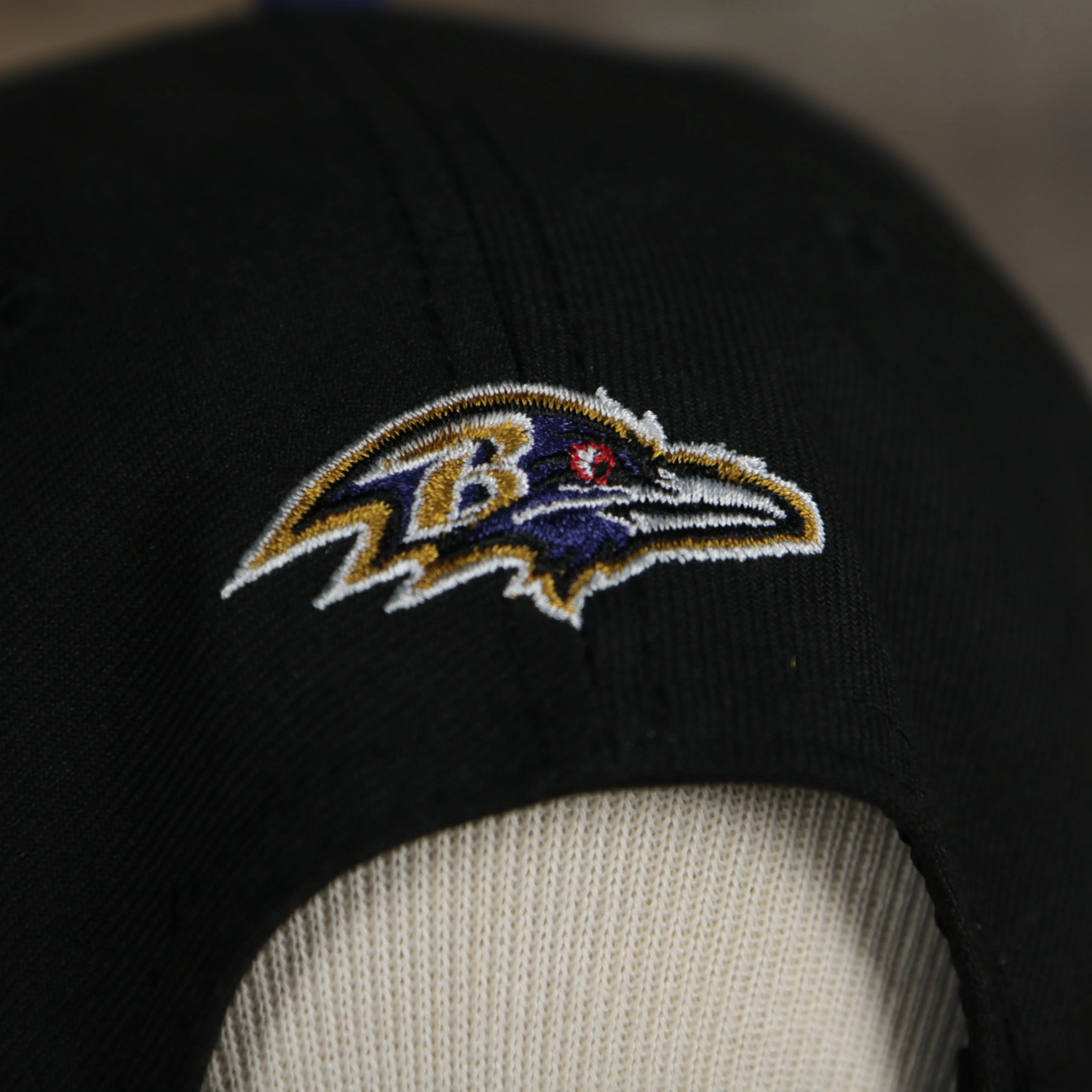 Baltimore Ravens 2022 NFL Draft 9Fifty Grey Bottom On-Field Snapback | Black