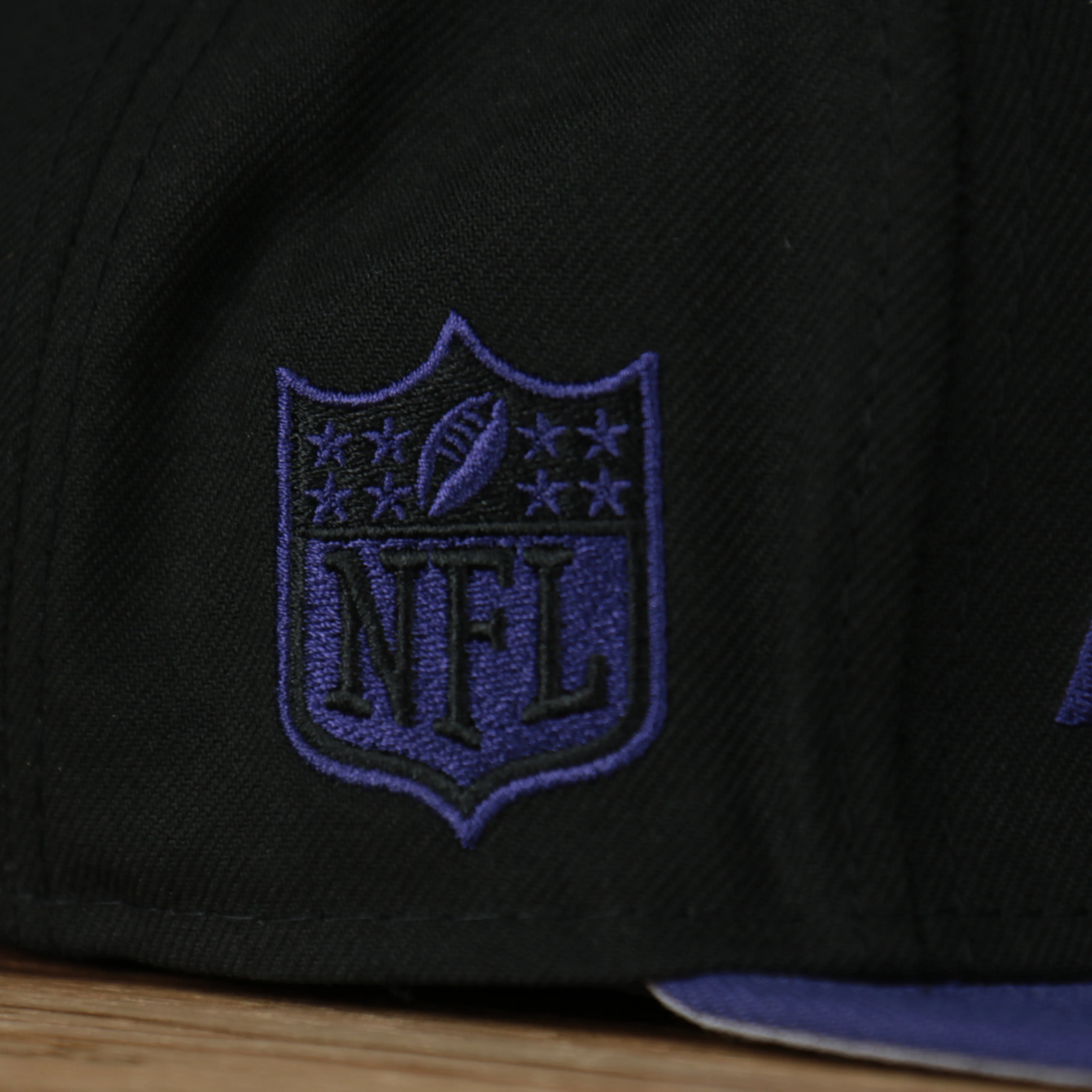 Baltimore Ravens 2022 NFL Draft 9Fifty Grey Bottom On-Field Snapback | Black