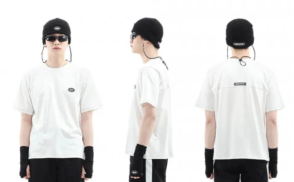 BASIC COTTON  |Unisex Street Style T-Shirts