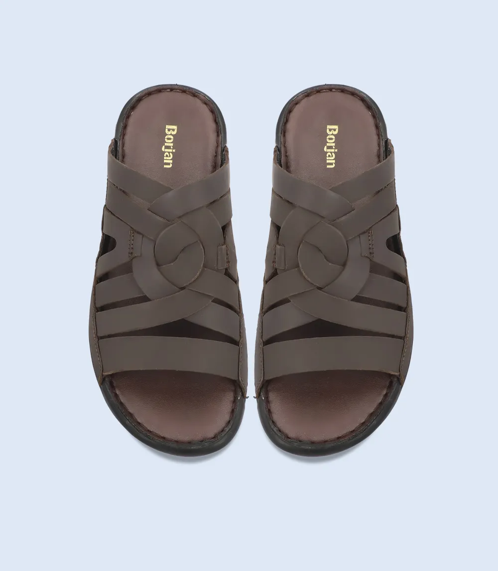 BM5488-ESPRESSO-Men Casual Slipper