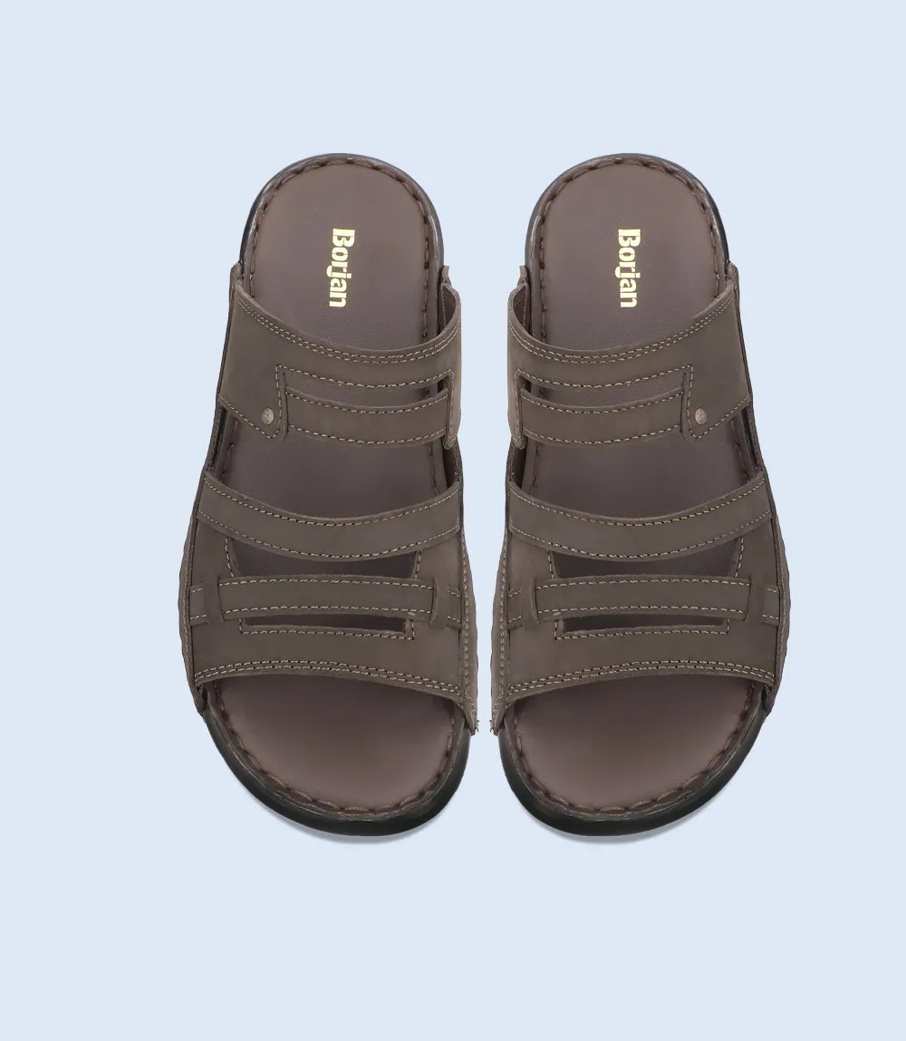 BM5646-ESPRESSO-Men Casual Slippers