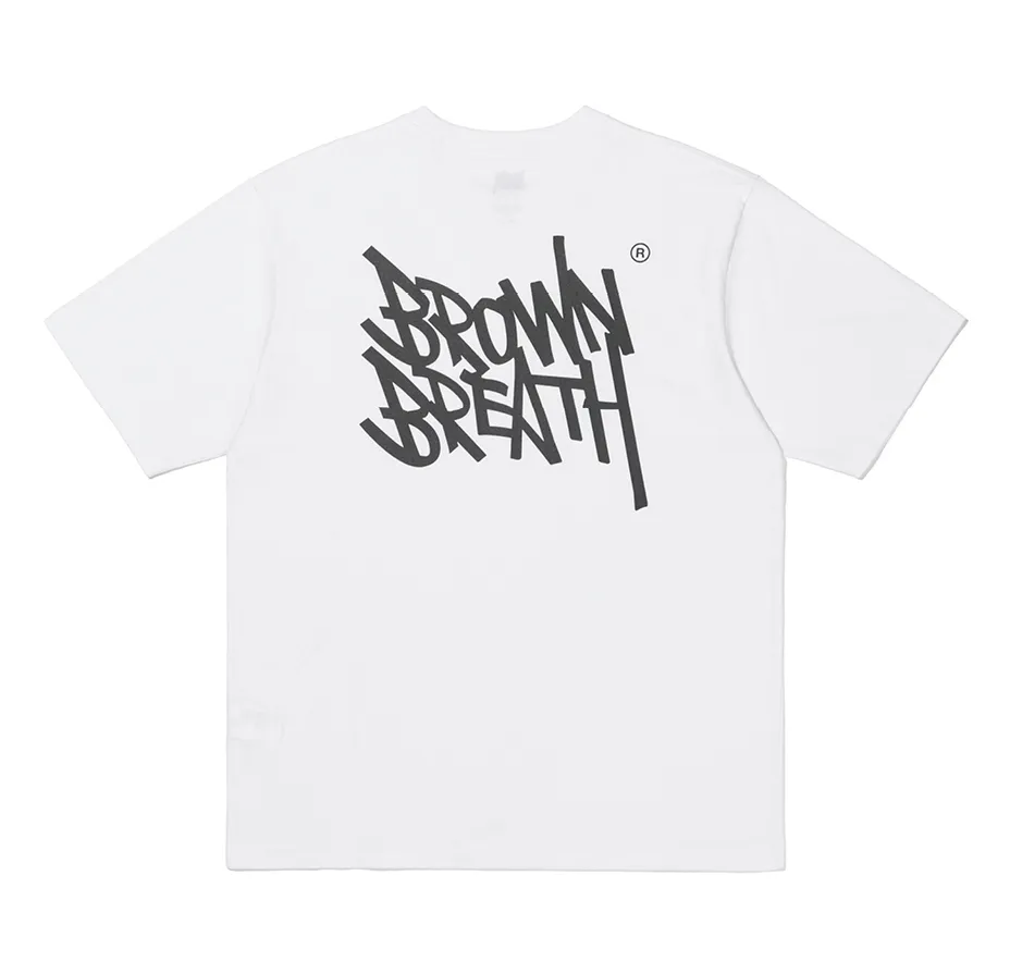 BROWNBREATH  |Unisex Street Style Logo T-Shirts