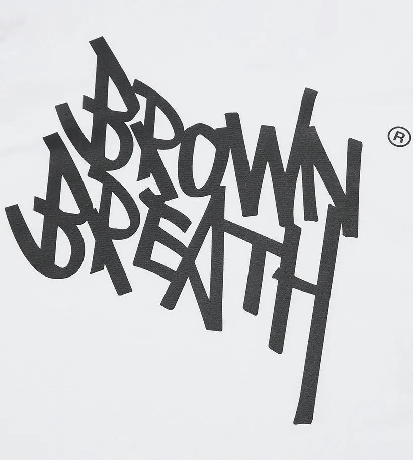 BROWNBREATH  |Unisex Street Style Logo T-Shirts