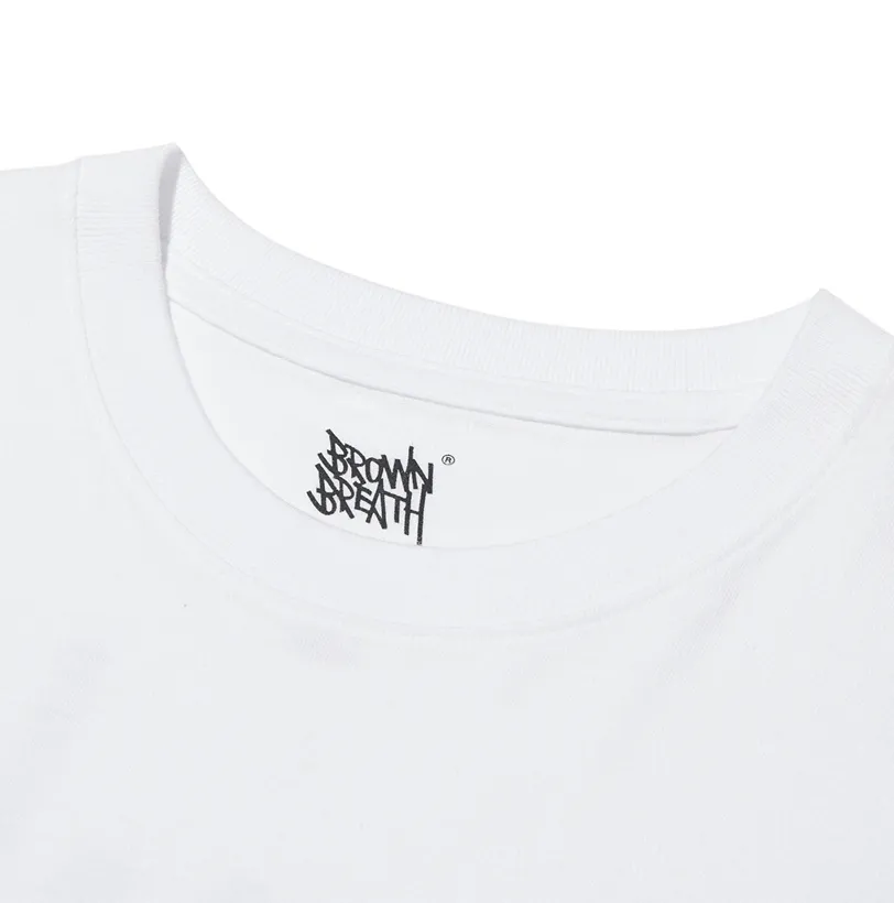 BROWNBREATH  |Unisex Street Style Logo T-Shirts