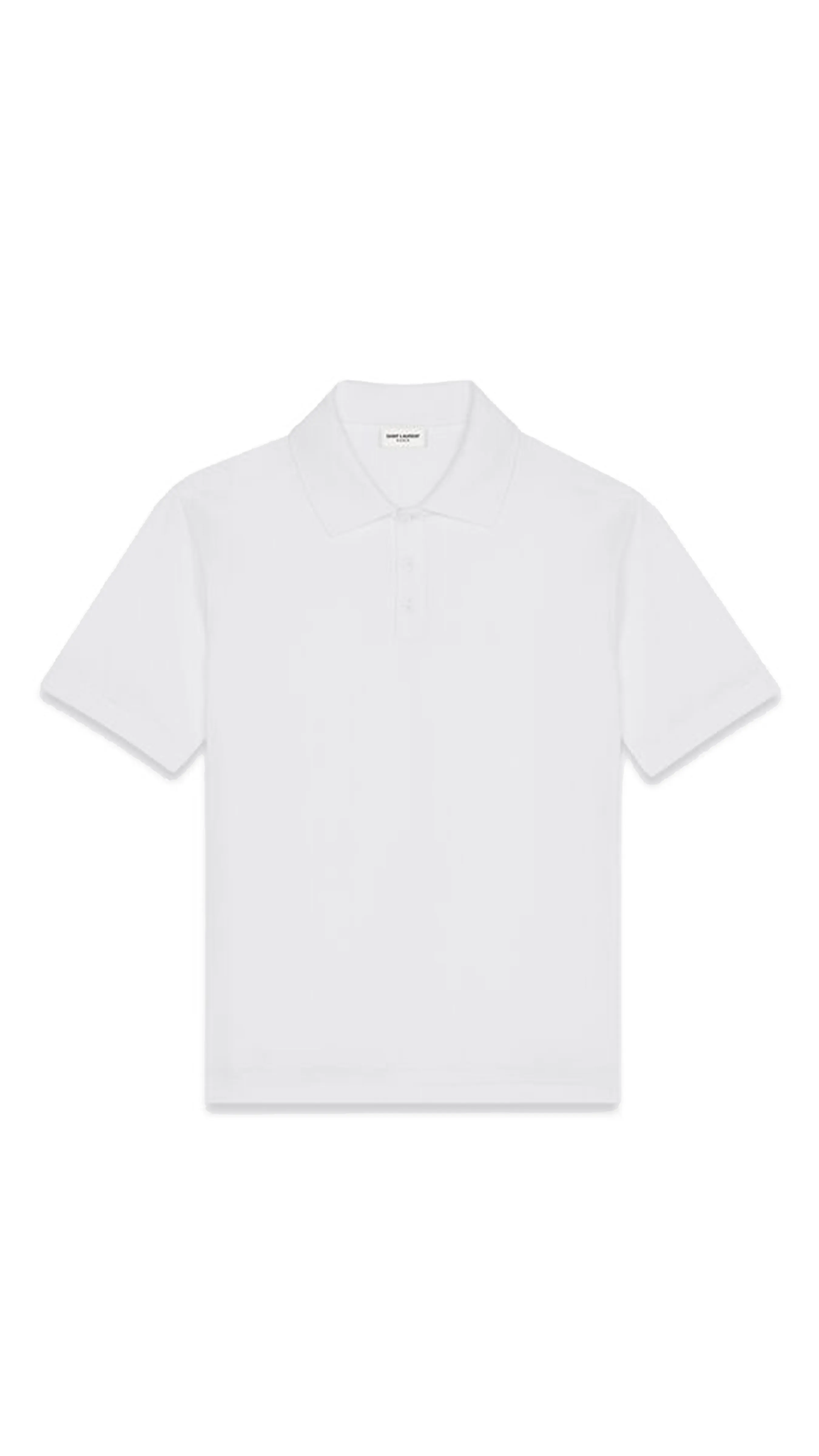 Cassandre Polo-shirt in Cotton Piqué - White