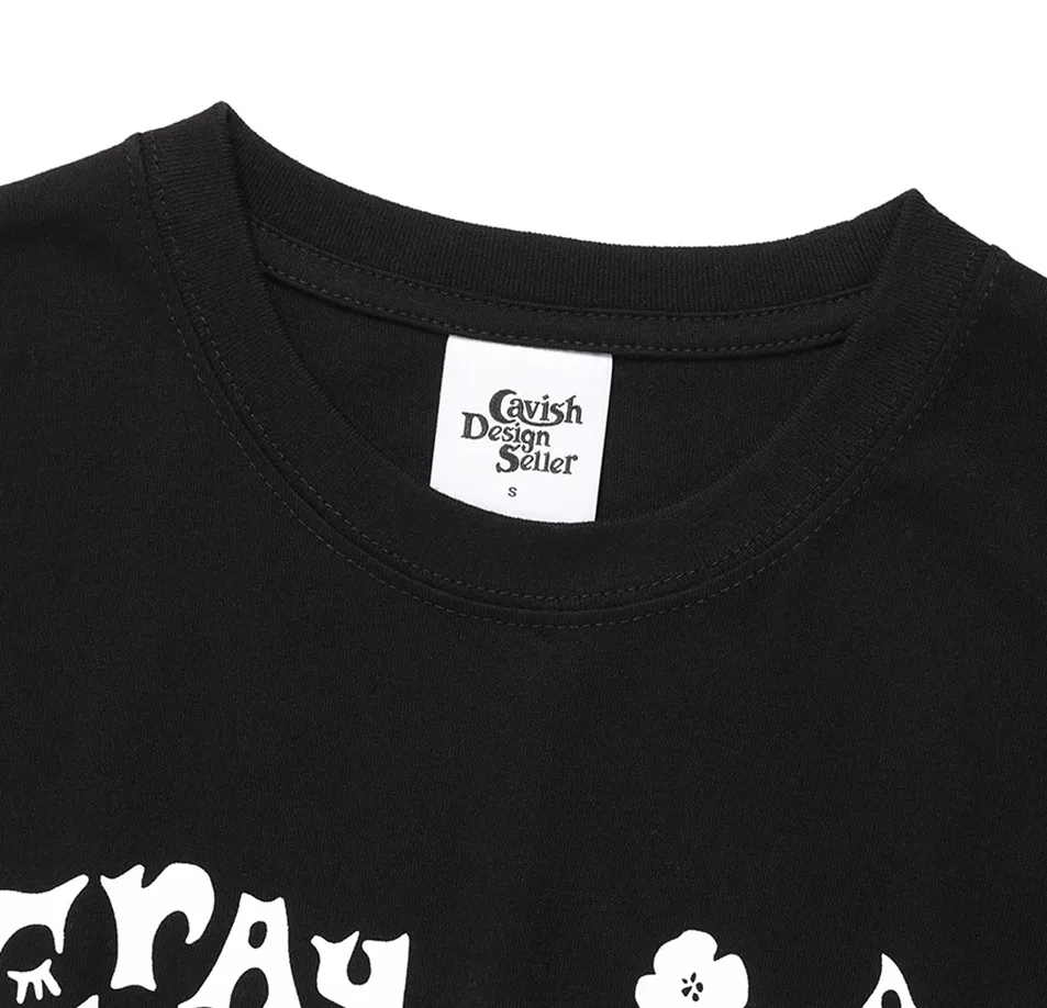 CAVISH  |Unisex Street Style Logo T-Shirts