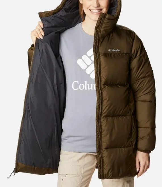 Columbia Womens Puffect Hooded Mid Puffer Jacket