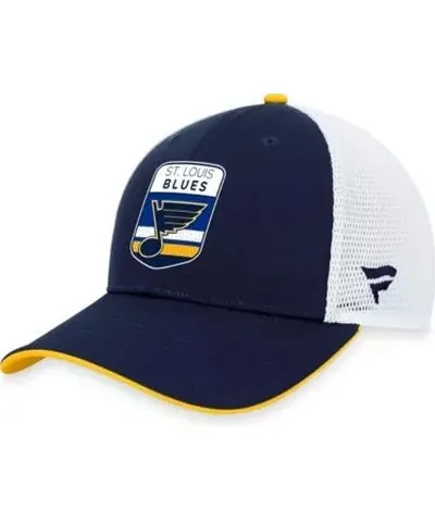 Fanatics Men's NHL Fanatics St. Louis Blues 2023 NHL Draft On Stage Trucker Adjustable Hat