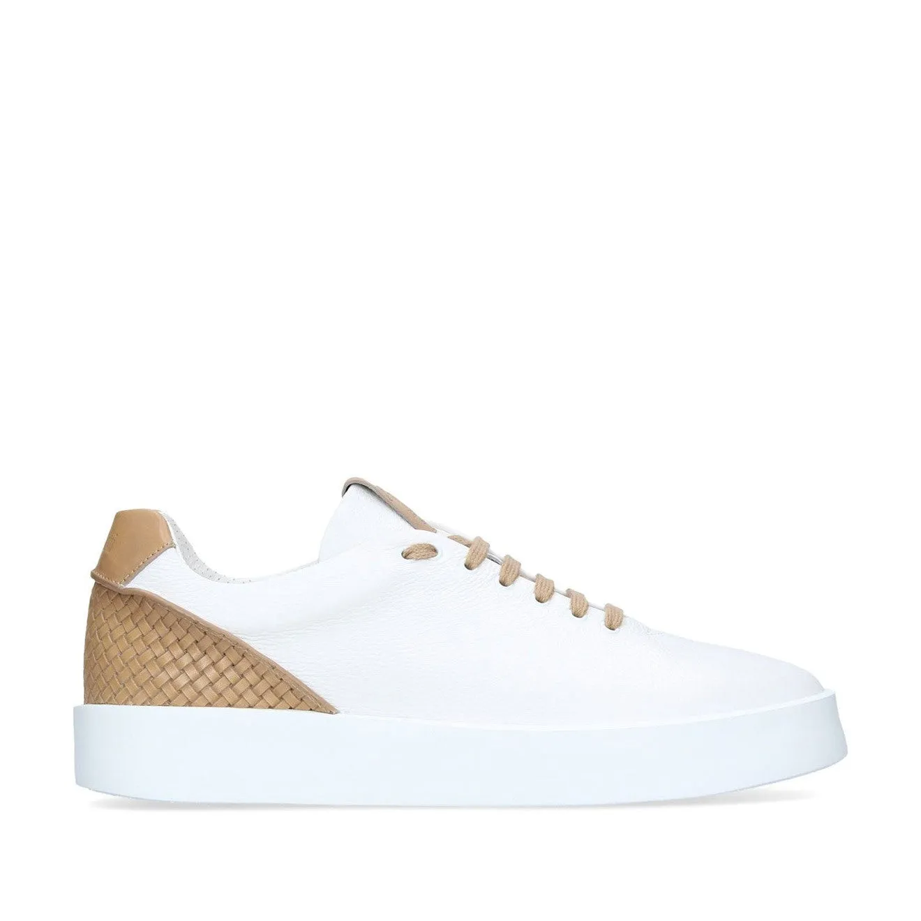 Franceschetti Elia Men's Shoes Woven / Calf-Skin Leather Casual Sneakers (FCCT1057)