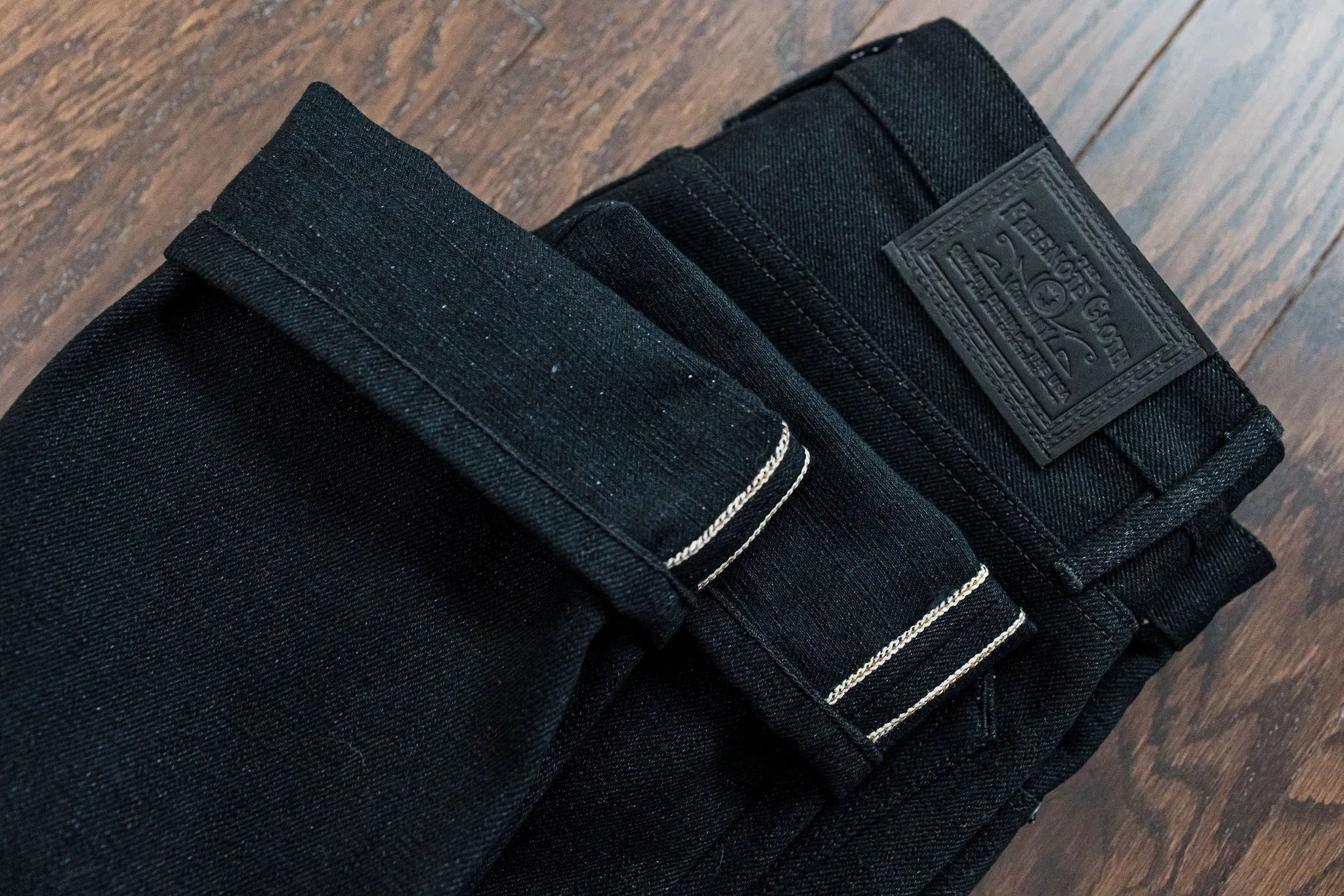 Freenote Cloth Portola - 17oz Black Slub