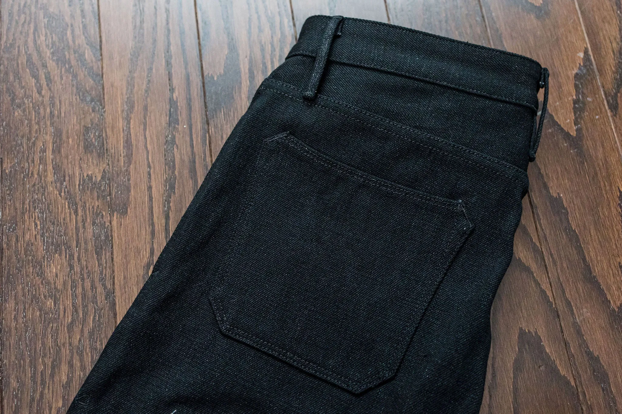 Freenote Cloth Portola - 17oz Black Slub