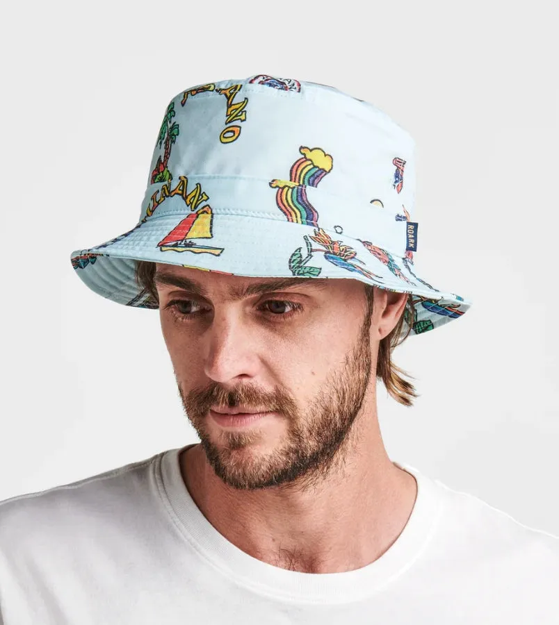 Hinano Luau Bucket Hat Packable