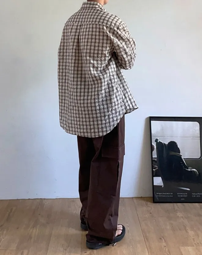 HUE  |[Huecloset]★Martin seersucker shirt