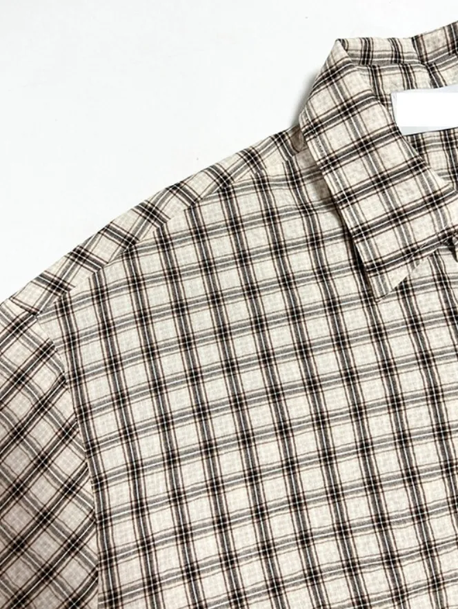 HUE  |[Huecloset]★Martin seersucker shirt