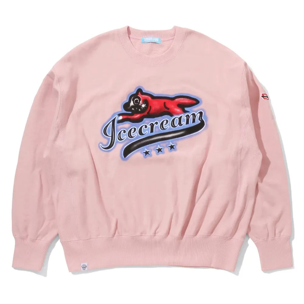 Icecream  |Unisex Street Style Cotton Oversized Sweatshirts