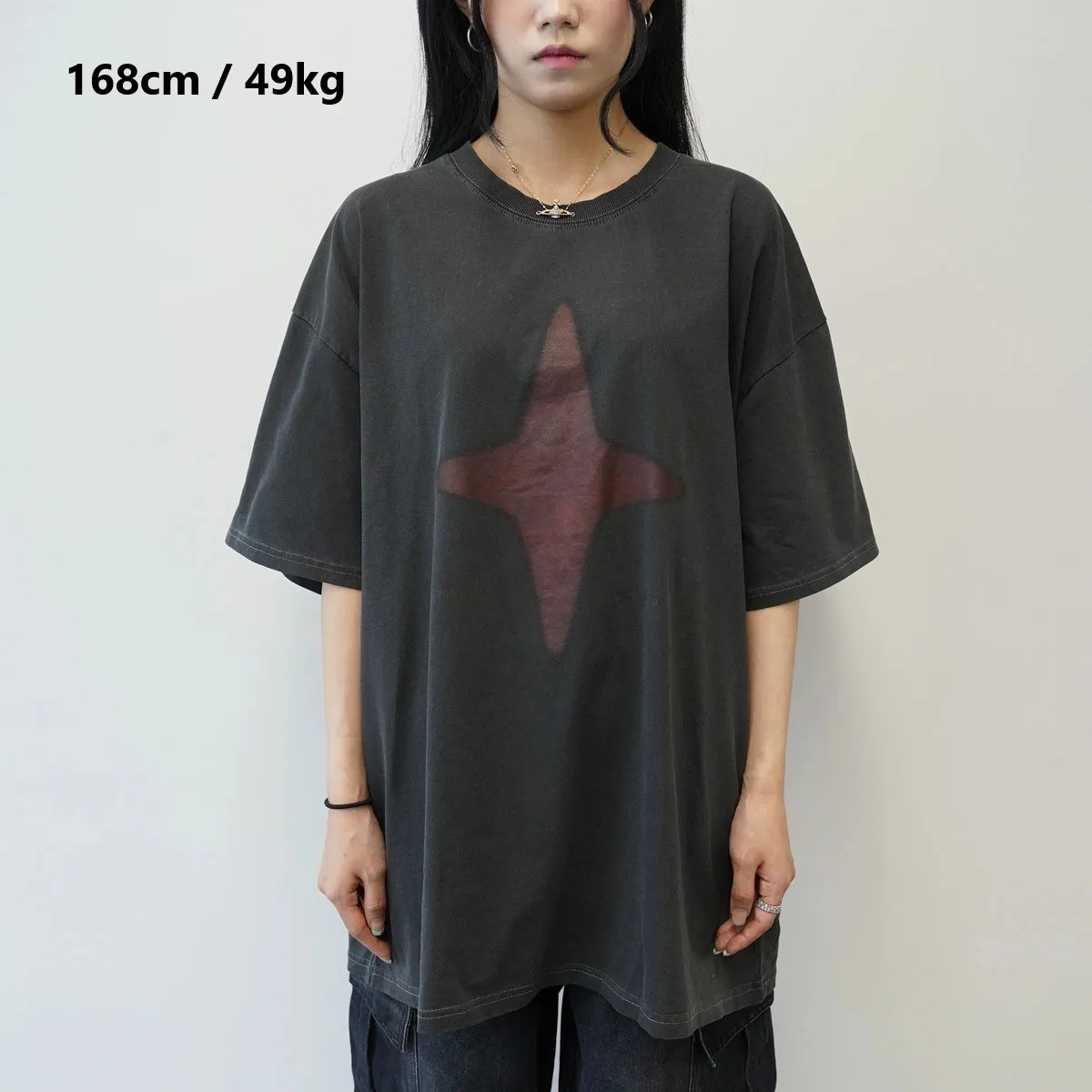 IONSEOUL  |Unisex Street Style Plain Cotton T-Shirts