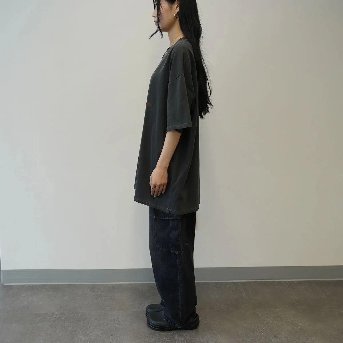 IONSEOUL  |Unisex Street Style Plain Cotton T-Shirts