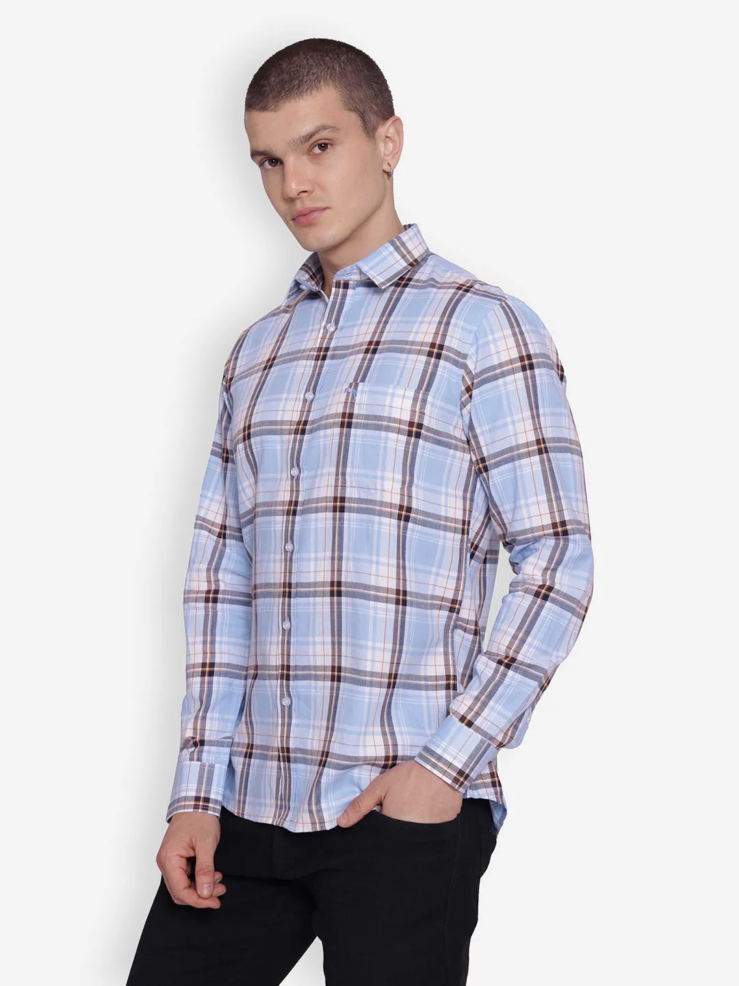 JUMP USA Men Cotton Casual Shirts