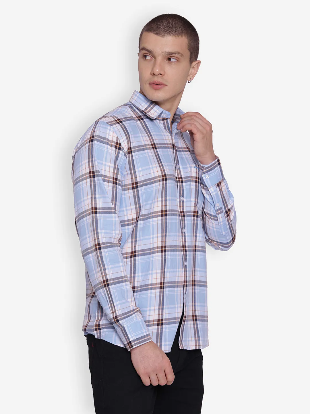 JUMP USA Men Cotton Casual Shirts