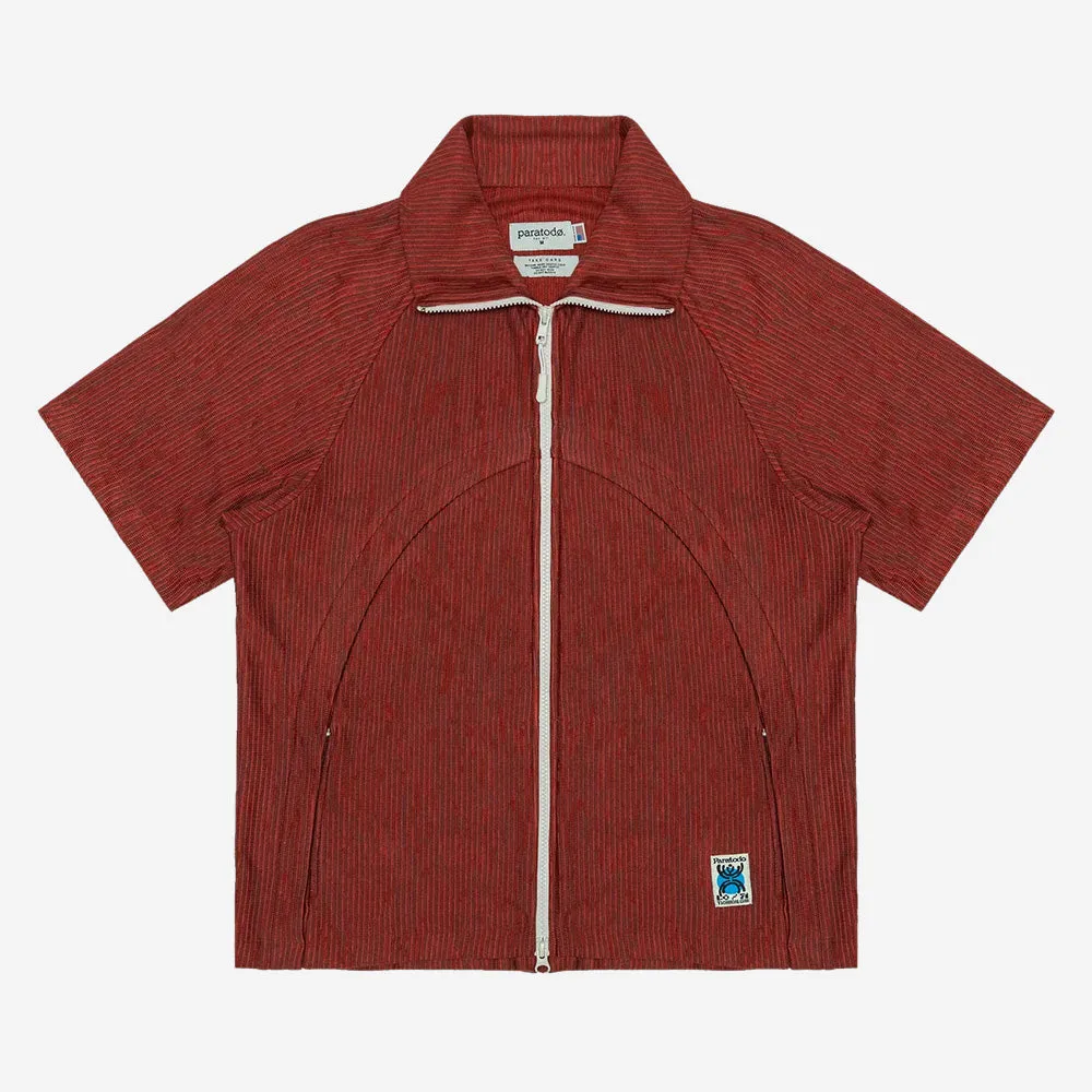 Jungla Tech Pocket Shirt - Burning Medley Stripe