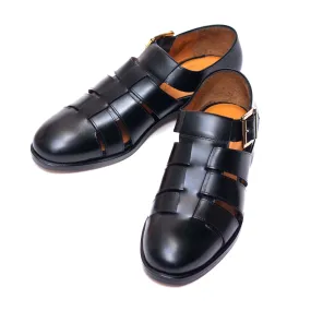 Ladies Gurkha Sandals / Black 98850