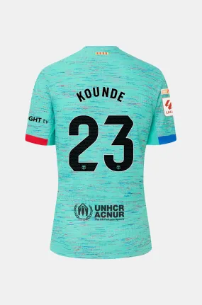 LFP  FC Barcelona third shirt 23/24 – Junior  - KOUNDE