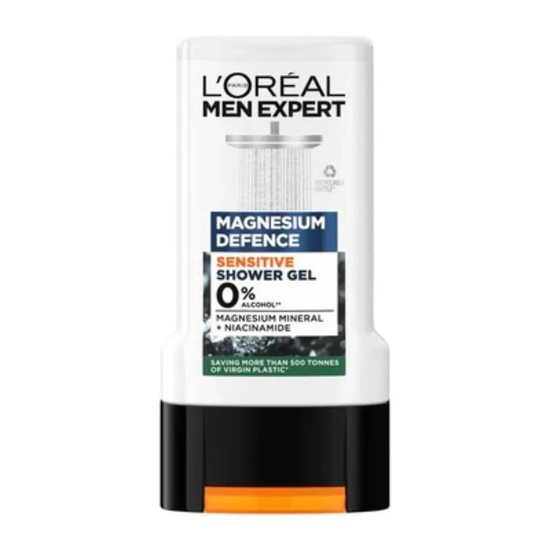 L'Oréal Men Expert Gel Douche Sensible Magnésium Défense 300 ml