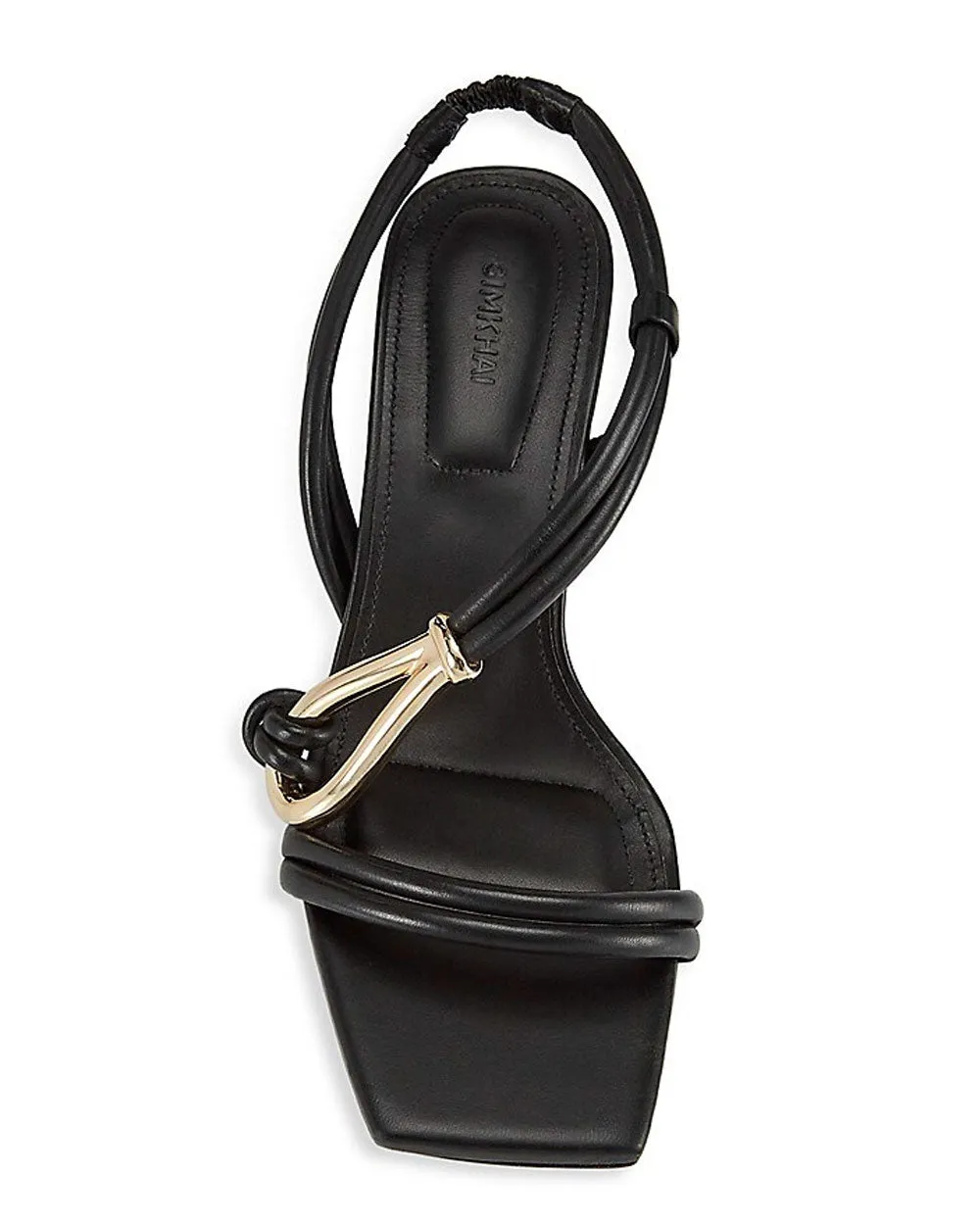 Love Knot Low Sandal in Black