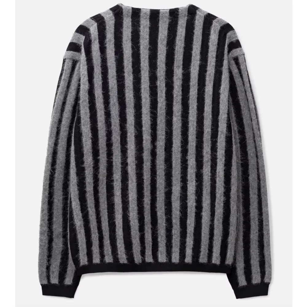 MAISON KITSUNE  |Stripes Unisex Nylon Logo Designers Cardigans