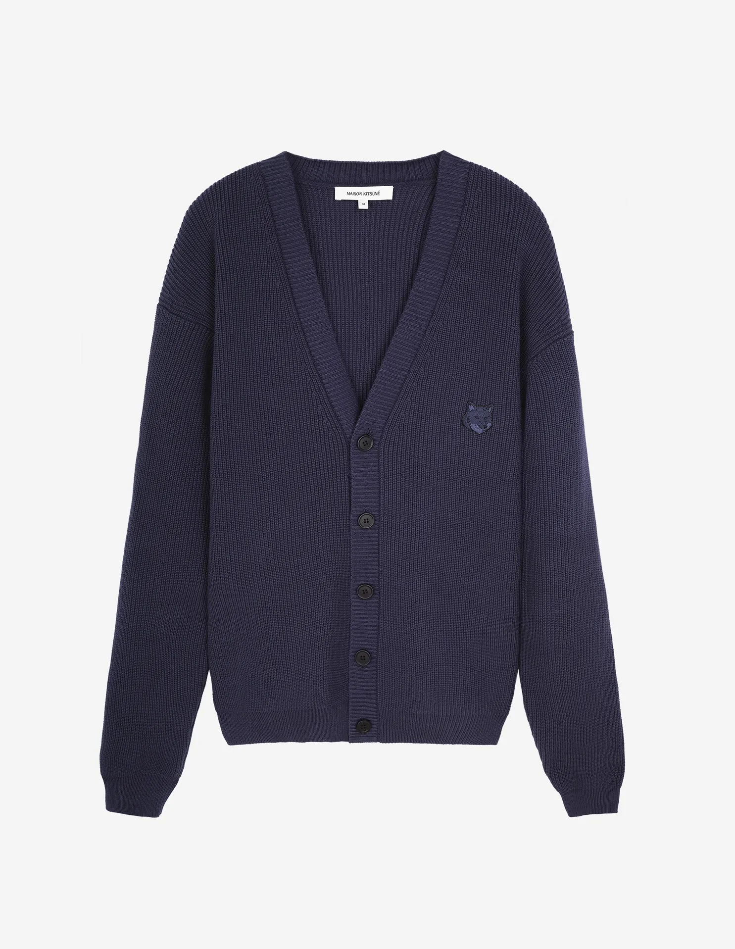 MAISON KITSUNE  |Unisex Nylon Plain Cotton Logo Designers Cardigans