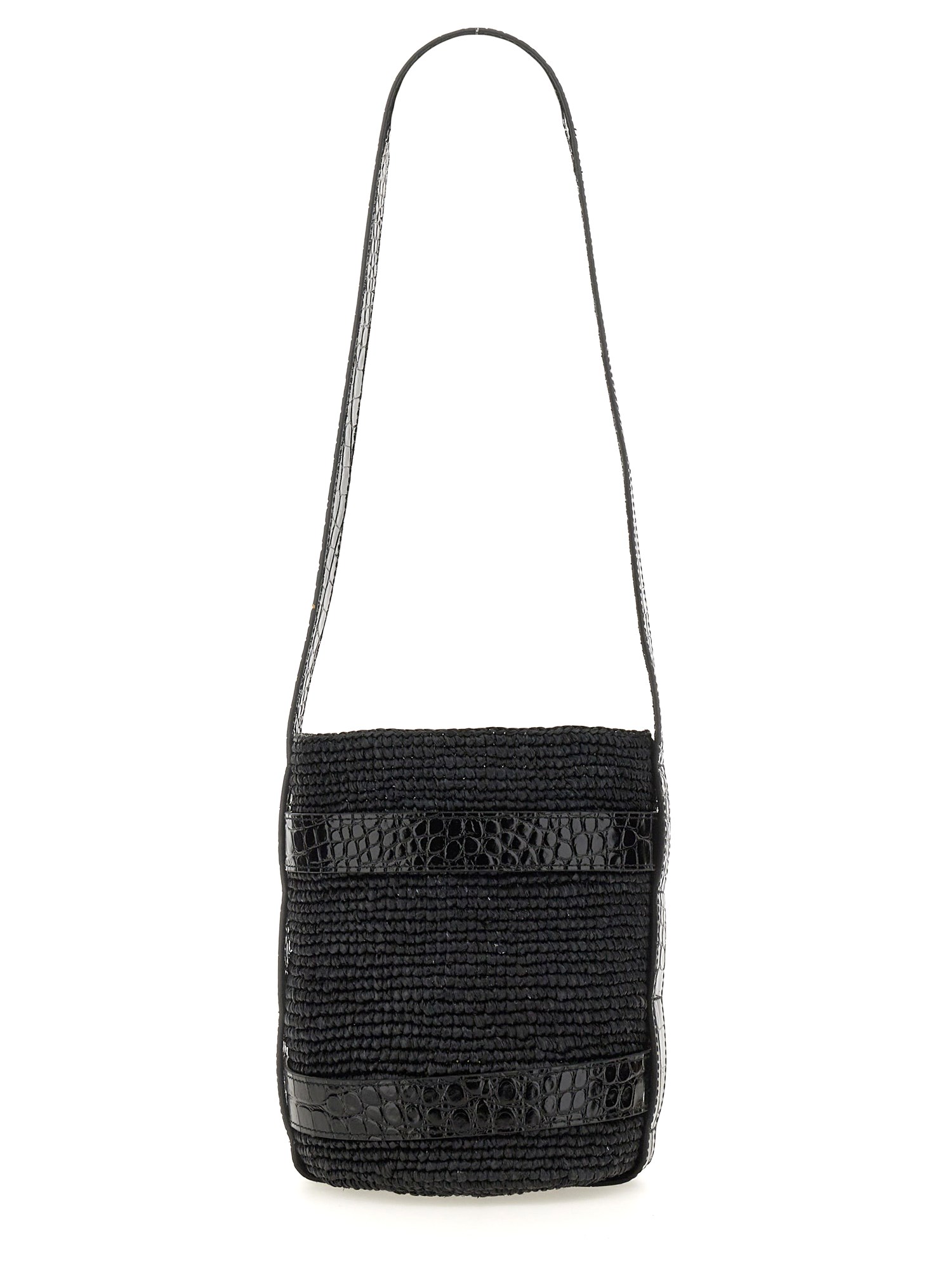 MANEBI    RAFFIA BUCKET BAG