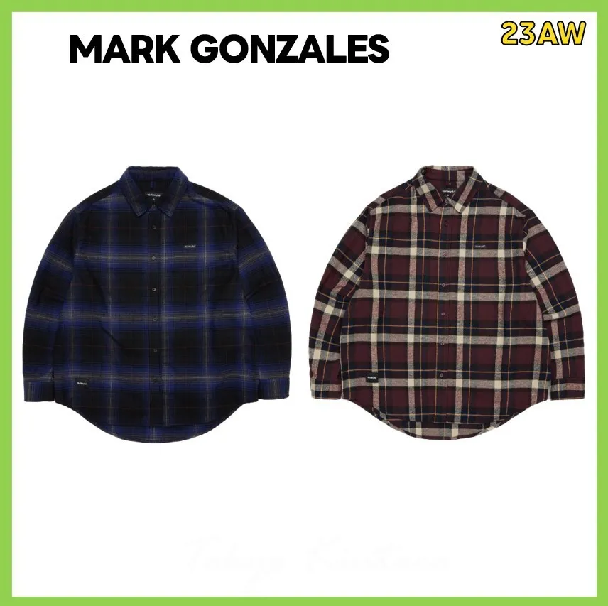 Mark Gonzales  |Unisex Street Style Logo Shirts