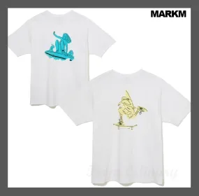 MARKM  |Unisex Street Style Logo T-Shirts