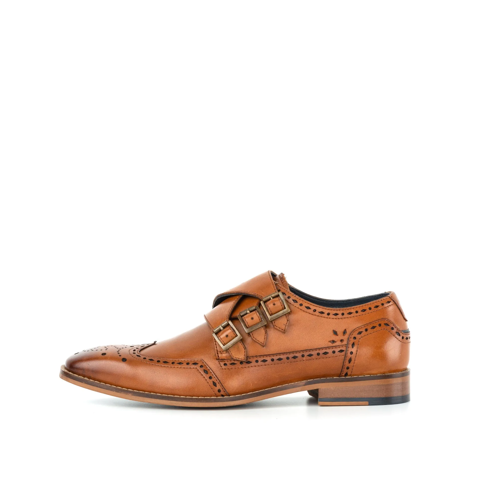 Men's Magnus 2.0 Tan Monk Strap