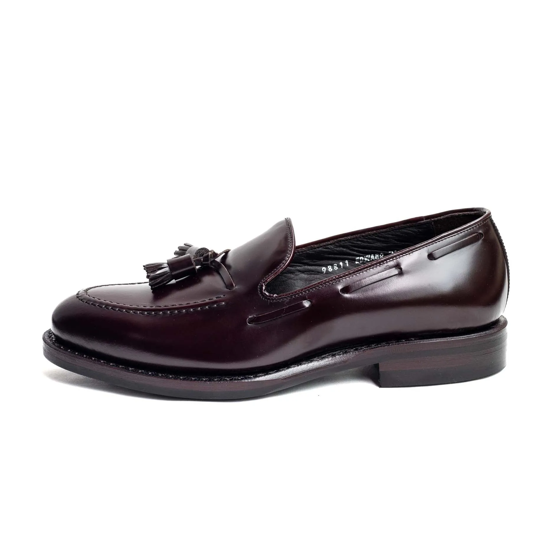 Men's Tassel Loafer / Hi Shine Bordo 98811