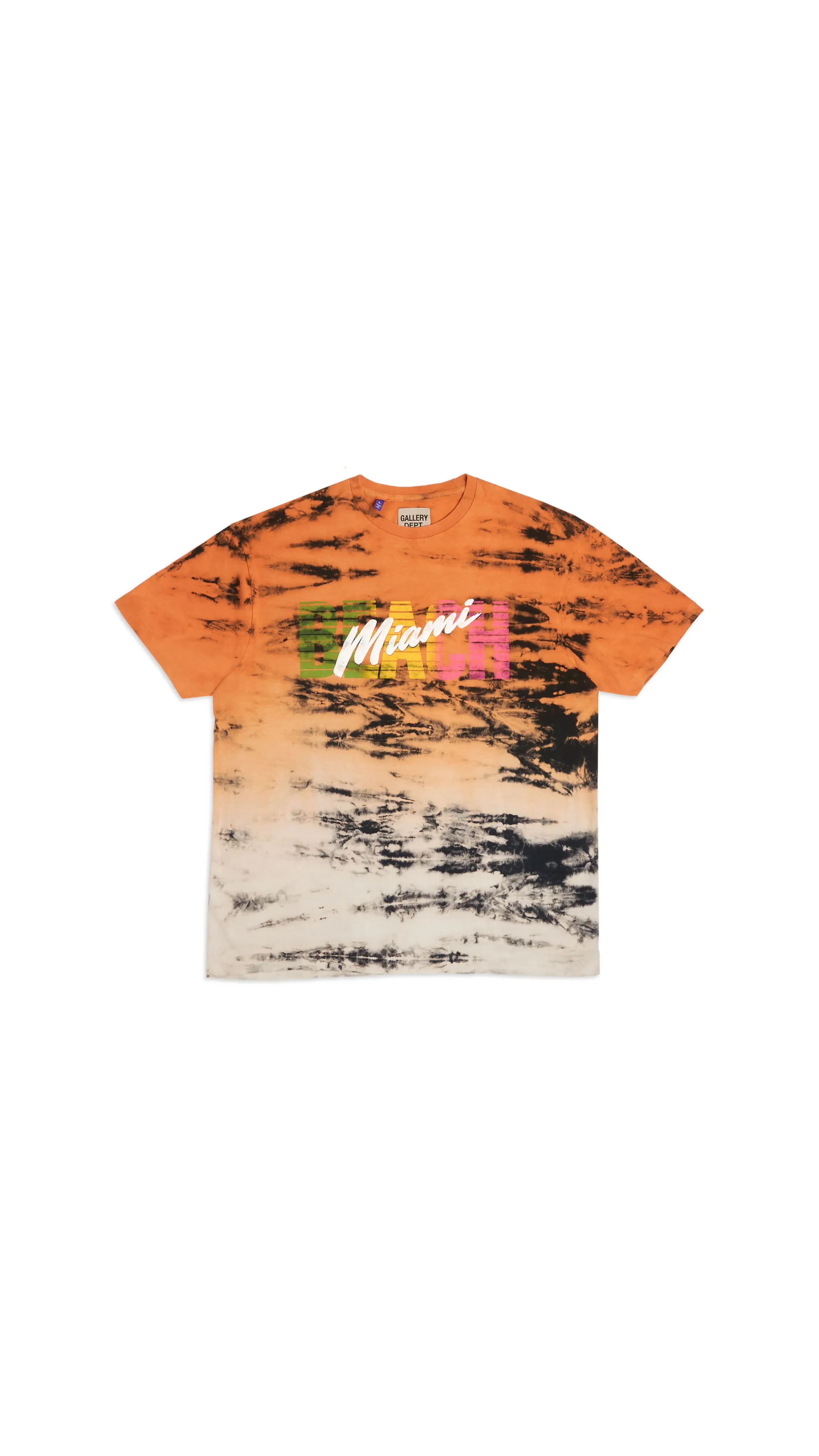 Miami Time T-shirt - Tie Dye