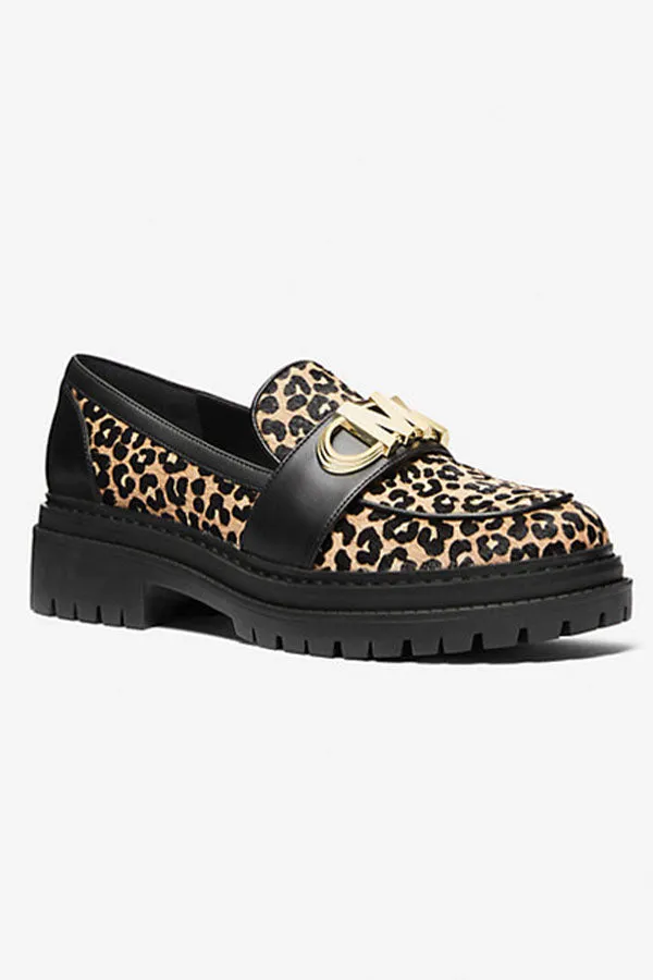 Michael Kors Leopard Parker Lug Loafer