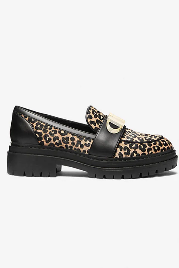 Michael Kors Leopard Parker Lug Loafer