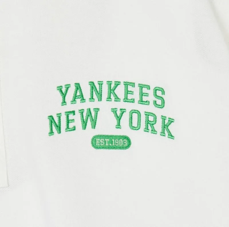 MLB Korea  |Unisex Street Style Cotton Logo Polos