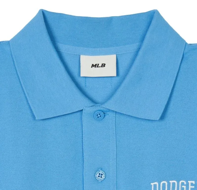 MLB Korea  |Unisex Street Style Cotton Logo Polos