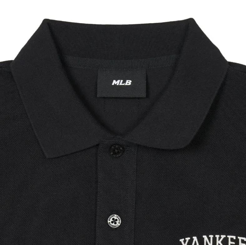 MLB Korea  |Unisex Street Style Cotton Logo Polos