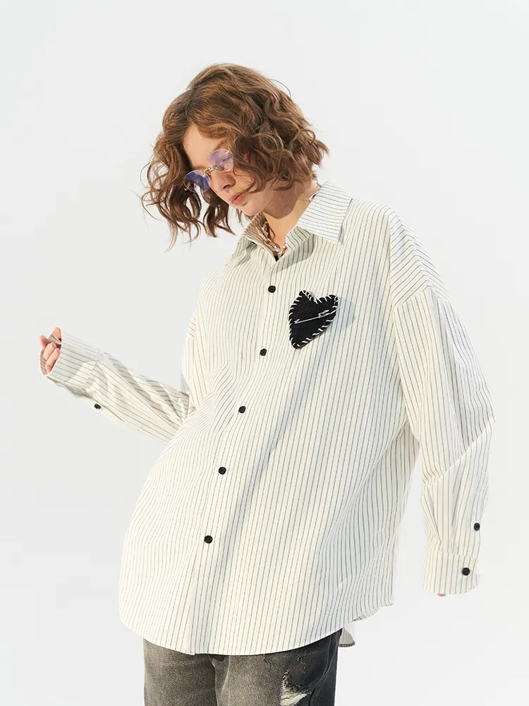 MODITEC  |Unisex Street Style Oversized Shirts